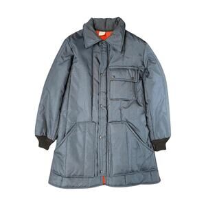 Vintage 1980s Walls Blizzard ‘Pruf’ Insulated Cold Weather Jacket Made Grey L